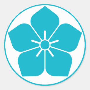 Adesivo Flor de balão em bagaço de arroz