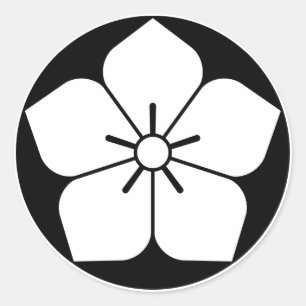 Adesivo Flor de balão no bolo de arroz