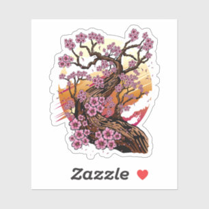 Adesivo Flor de Cereja Selvagem