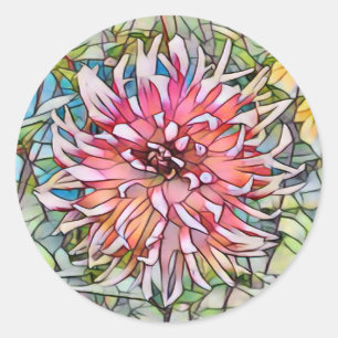 ADESIVO FLOR DE DÁLIA