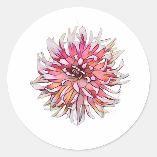 ADESIVO FLOR DE DÁLIA (Frente)