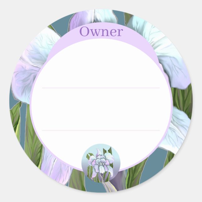 Adesivo Flor de esmeraldo (Frente)