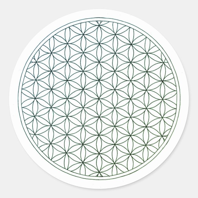 Adesivo Flor de la Vida Calca (Frente)