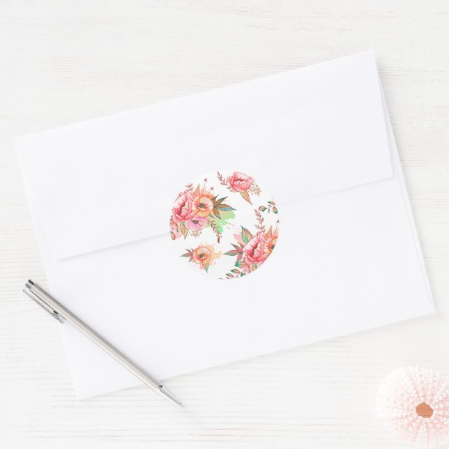 Adesivo Flor de primavera (Envelope)