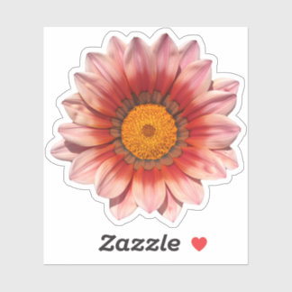 Adesivo Flor de Tesouro da Gazania Vermelha