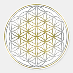 Adesivo FLOR DE VIDA / Blume des Lebens - BiColor