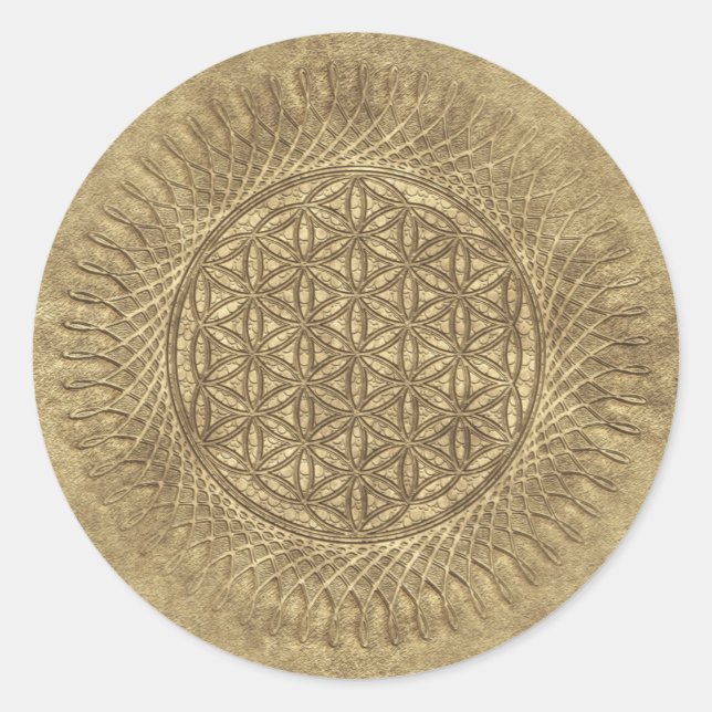 Adesivo Flor de Vivo - Sol - padrão sem soldadura 4 (Frente)