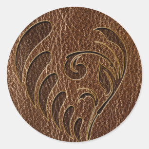 Adesivo Flor do Couro-Olhar