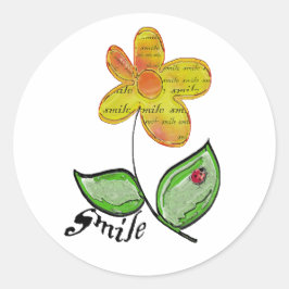 Adesivo flor do sorriso