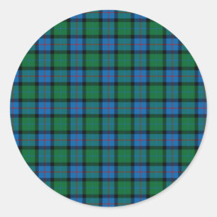 Adesivo Flor do Tartan do nacional de Scotland