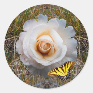 Adesivo Flor Fantástico Poster brilhante