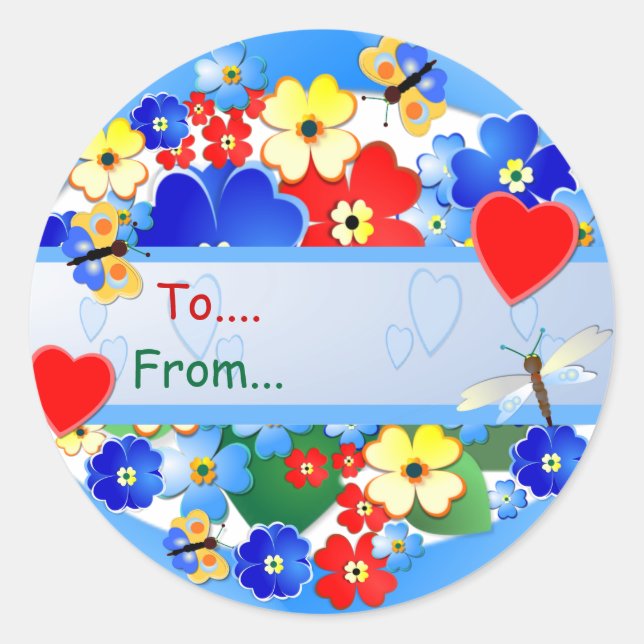 Adesivo Flor Garden ~ Gift Sticker # 2 (Frente)
