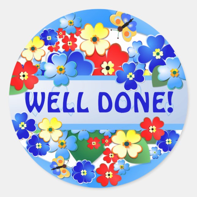 Adesivo Flor Garden ~ Prêmio Sticker (Frente)