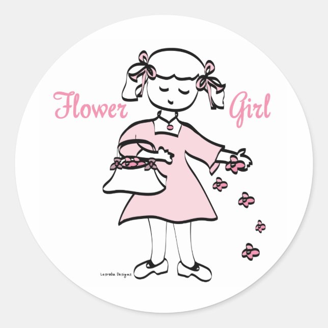 Adesivo Flor Girl (Frente)