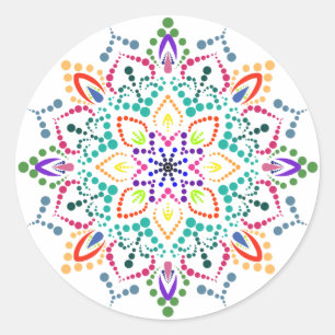 Adesivo Flor Mandala