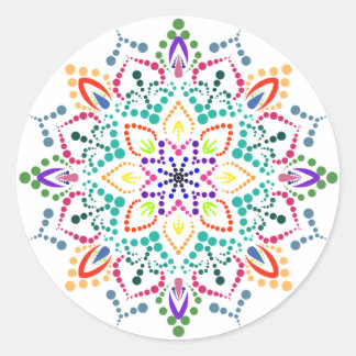 Adesivo Flor Mandala