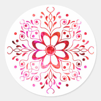 Adesivo Flor Mandala Stickers