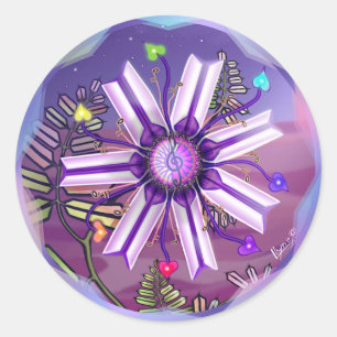 Adesivo Flor no Deserto