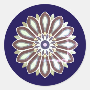 ADESIVO FLOR PRESENTE COLORIDO PARA MÃE PAI IRMÃ FILHO CHE
