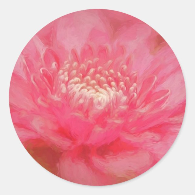 Adesivo Flor rosa (Frente)