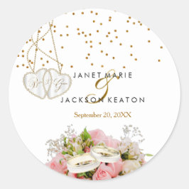 Adesivo Flor Rosa Rosa Rosa Rosa Rosa - Casamento