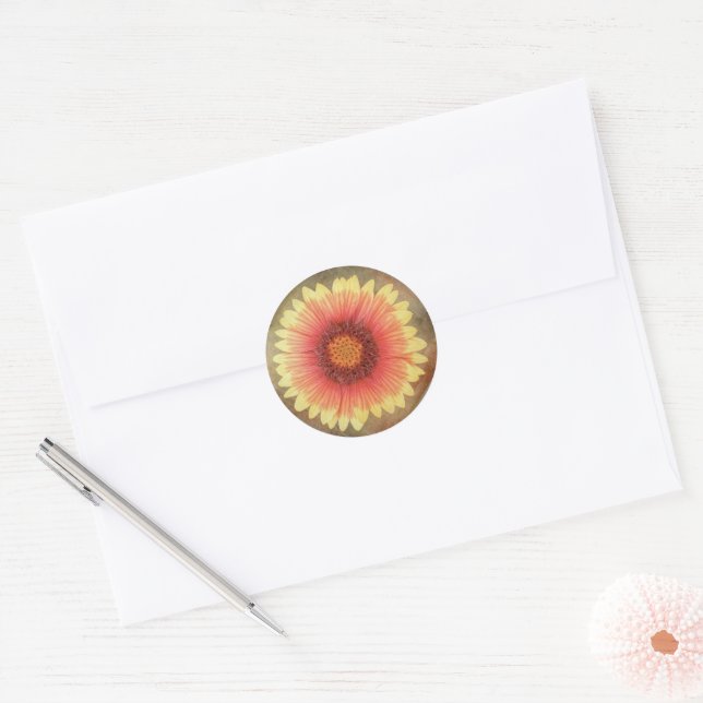 Adesivo Flor solteiro-índia (Envelope)