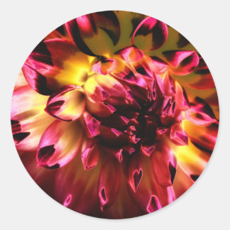 Adesivo Flor único vibrante