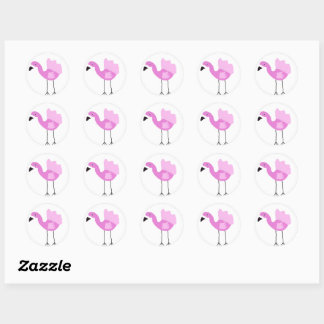 Adesivo Flora Flamingo Sticker