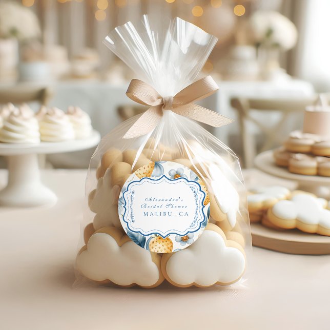 Adesivo Floral Berry Chic Chá de panela (Criador carregado)