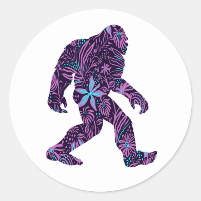 ADESIVO FLORAL BIGFOOT (Frente)