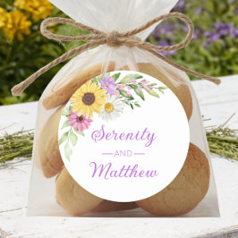 Adesivo Floral Boho Sunflower Daisy Garden Wedding