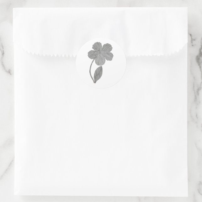 Adesivo Floral Botânico Fine Line  (Bolsa)