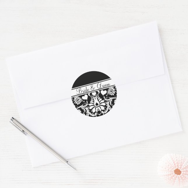 Adesivo Floral Branco - Qualquer Cor de Fundo (Envelope)