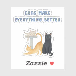 Adesivo Floral Die-Cut Sticker | Minimal Aesthetic Vinyl