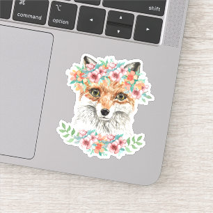 Adesivo Floral Fox