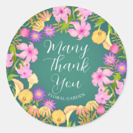 Adesivo Floral Garden Green