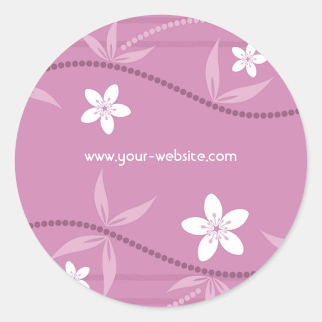 Adesivo Floral Gift Sticker (Frente)