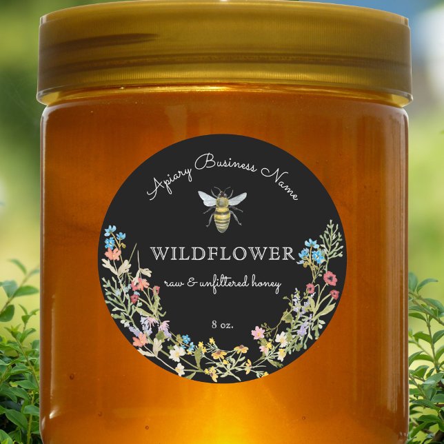 Adesivo Floral Honey Bee Custom (Criador carregado)