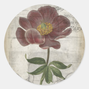 Adesivo Floral I Francês