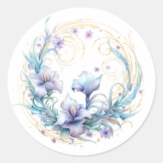 Adesivo Floral Iris