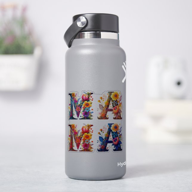 Adesivo Floral MAMA (HidroFlask)