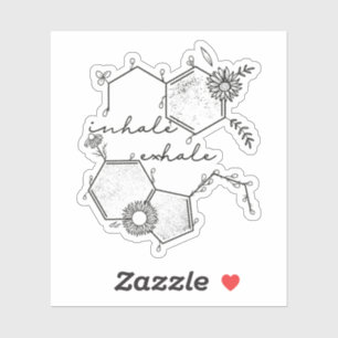 Adesivo Floral Mental Health