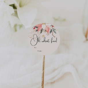 Adesivo Floral Moderno Que Divertido De Uma Ronda Clássica