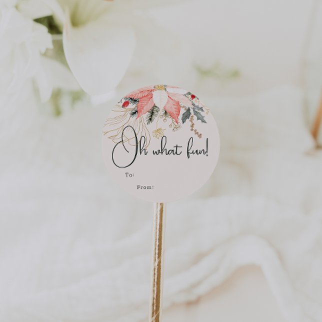 Adesivo Floral Moderno Que Divertido De Uma Ronda Clássica (Criador carregado)