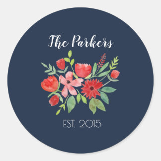 Adesivo Floral Personalizado