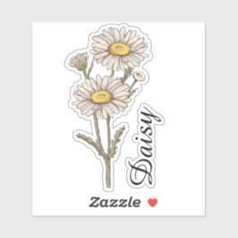 Adesivo Floral Personalizado Botânico Customizado