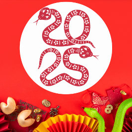 Adesivo Floral Red Cobra 2025