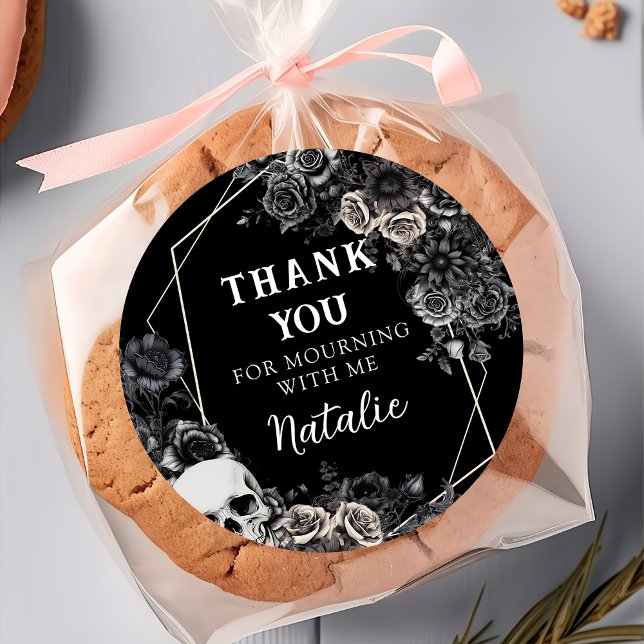 Adesivo Floral RIP 200 aniversário de 30 anos (Criador carregado)