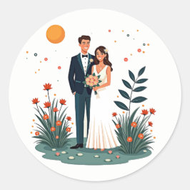 Adesivo Floral Romance Stickers