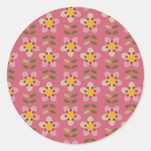 Adesivo Floral Rosa - Bloom & Stick